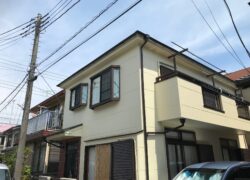 入間市　K様邸　屋根・外壁塗装工事　アレスアクアシリコン