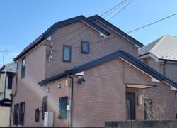 東村山市　O様邸　屋根・外壁塗装工事　WB多彩工法